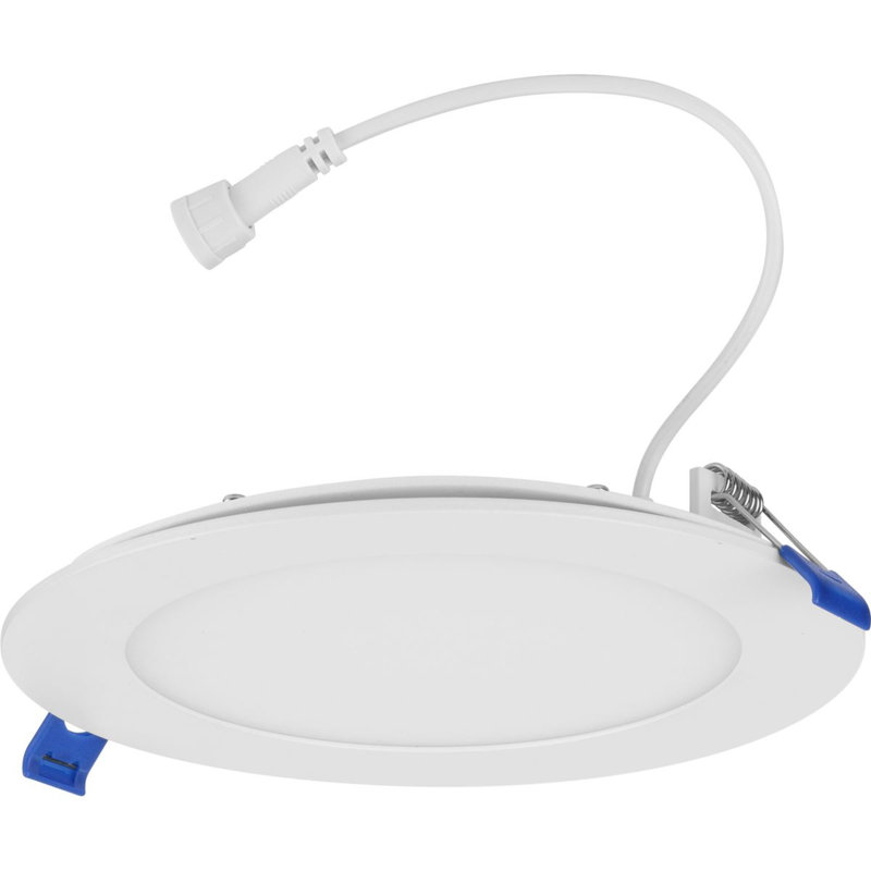 Everlume 6-Inch Satin White Aluminum LED Recessed Downlight