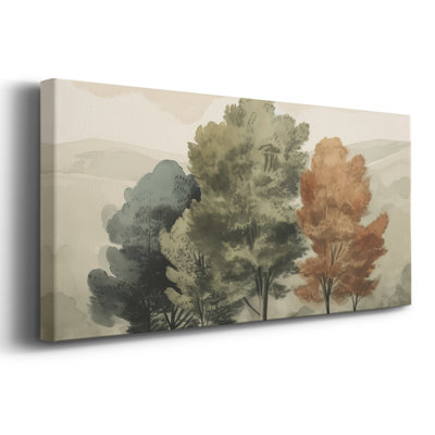 Série paysage - CCCCXII - Toile tendue avec châssis - Prêt à accrocher