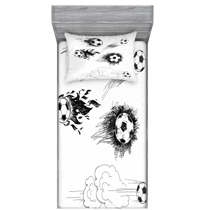 Microfiber Sheet Set, Twin XL Sheet Set with Fitted Sheet