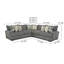 Cooksey Upholstered L-Shaped Sectional Symmetrical-1154314817