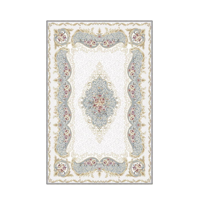 Stylish Hall Carpet 2.6 x 9.8 Feet - 100% Polyester, 0.04 in Pile Height | Antibacterial, Non-Slip PVC Felt Dot Underside | Machine Washable, 3D Digital Print | Perfect for Home Entryways & Living Spaces