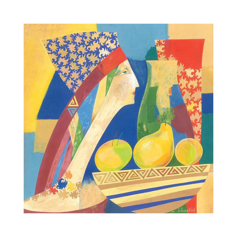 Fruitfulness by Neli Lukashyk - Wrapped Canvas Print, 66.04 cm H x 66.04 cm W x 1.91 cm D