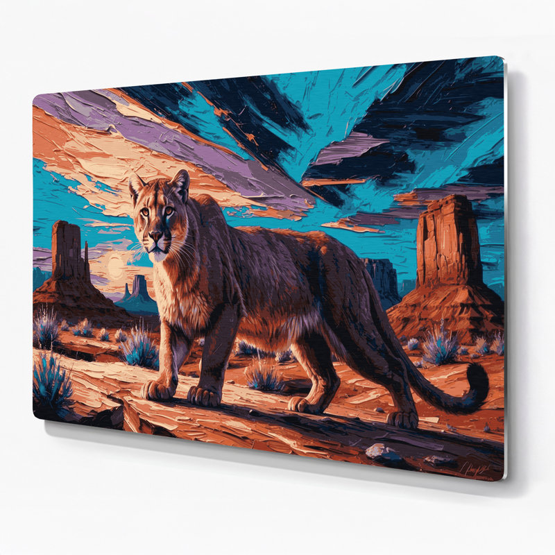 Art mural en métal 36 pi, H 96 po x l 120 po x P 0,05 po