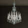 Hamilton 12 - Light Glass Chandelier