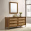 Commode 6 tiroirs avec miroir Vichy