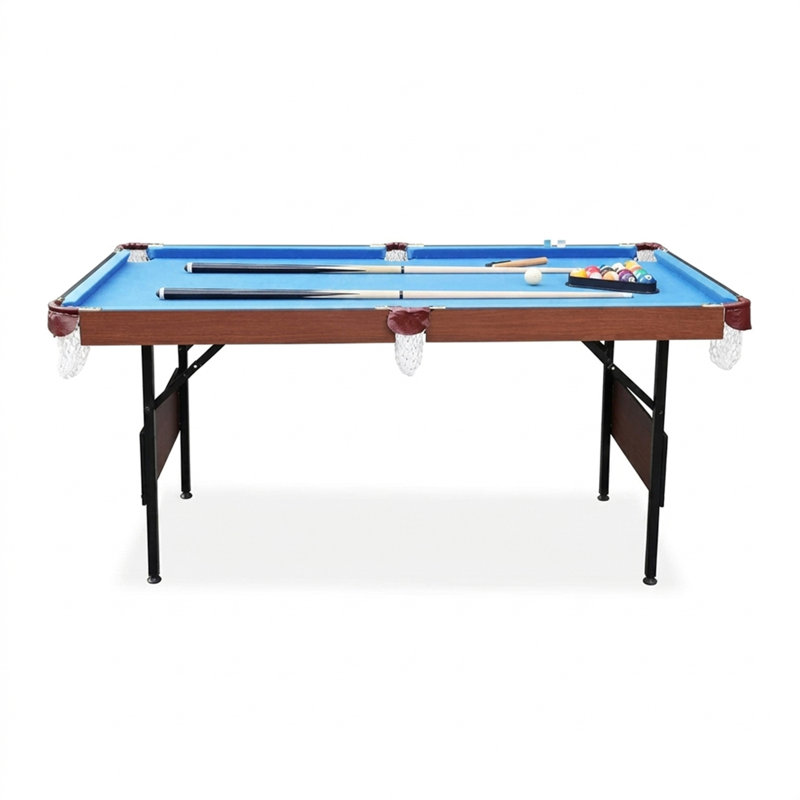 Table de billard / billard pliante Rack Crucis, Bleu
