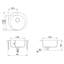 Zadie Granite Kitchen Sink Single Basin Round-66131905
