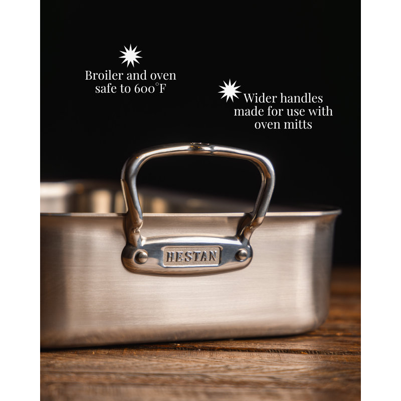 Hestan Provisions 14.5" Small Classic Roaster w/ Rack