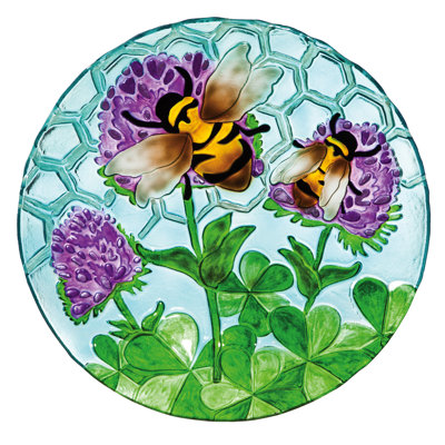 Mattawa Glass Birdbath