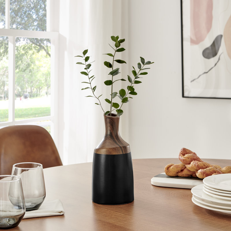 Vase de table moderne Masanari Carafe, H 10 po x l 4,8 po x P 4,8 po