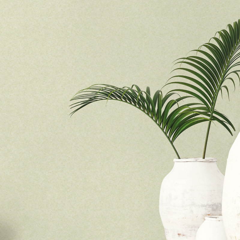 Amalburga 10m x 53cm Matte Wallpaper Roll, Green