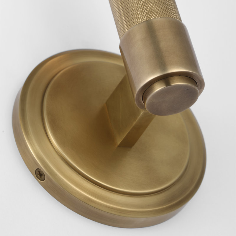 Ralph Lauren Barrett 13" Single Bath Light, Natural Brass