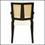 Ensemble de 2 chaises de salle à manger avec dossier en rotin et structure en bois massif pour une assise confortable et durable-1657818134-1657818132
