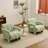 Upholstered Teddy Tufted Armchair-187254519