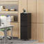 Classeur vertical à 4 tiroirs verrouillables en métal sur roulettes - Armoire verrouillable robuste pour la maison et le bureau-350227812