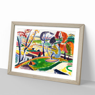 Landscape View by Henry Lyman Sayen - Picture Frame Painting
