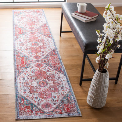 Hallel Performance Machine Washable Oriental Rug
