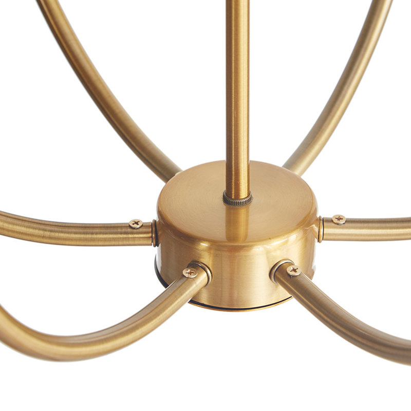6-Light Traditional Candelabra Styled Chandelier