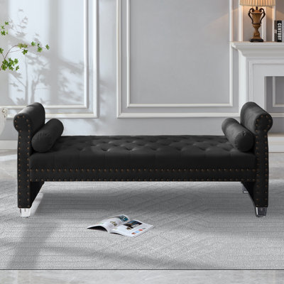 Alianny Upholstered Tufted Bench