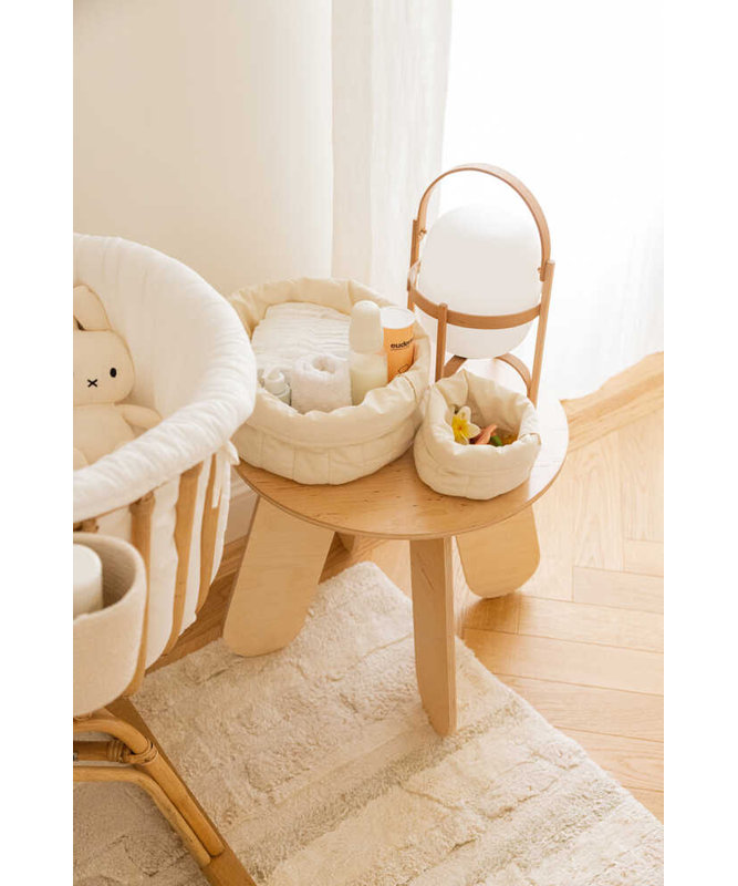 Cotton Decorative Basket Set, Vintage Nude