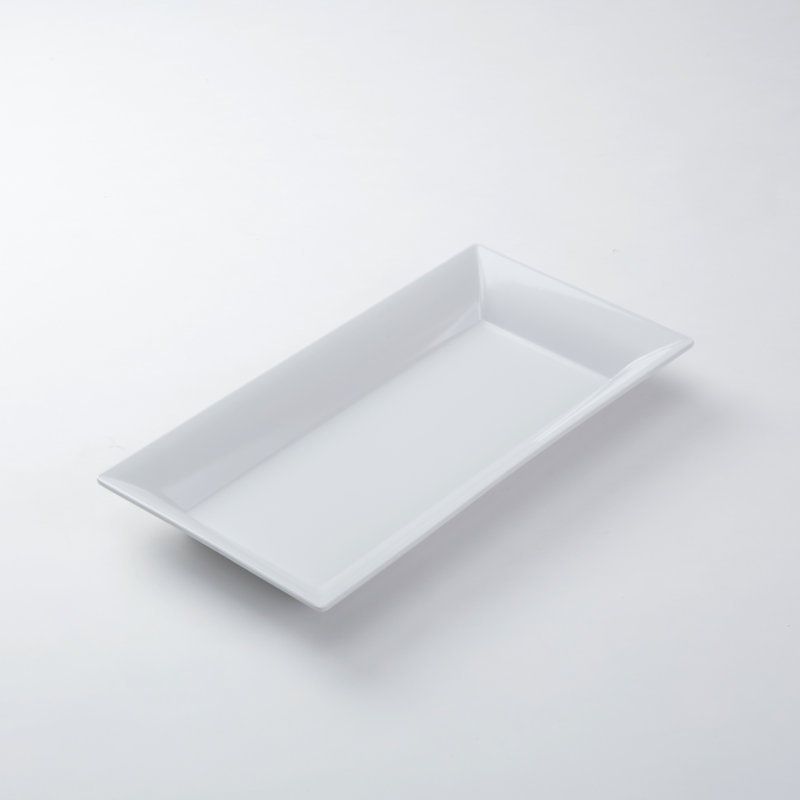 Plateau en mélamine American Metalcraft, H 1,95 po x l 9,45 po x P 9,45 po