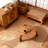 Wood Round Coffee Table