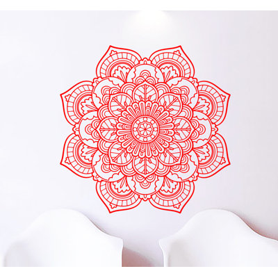 Adhésif décoratif mandala namaste boho yoga autocollants