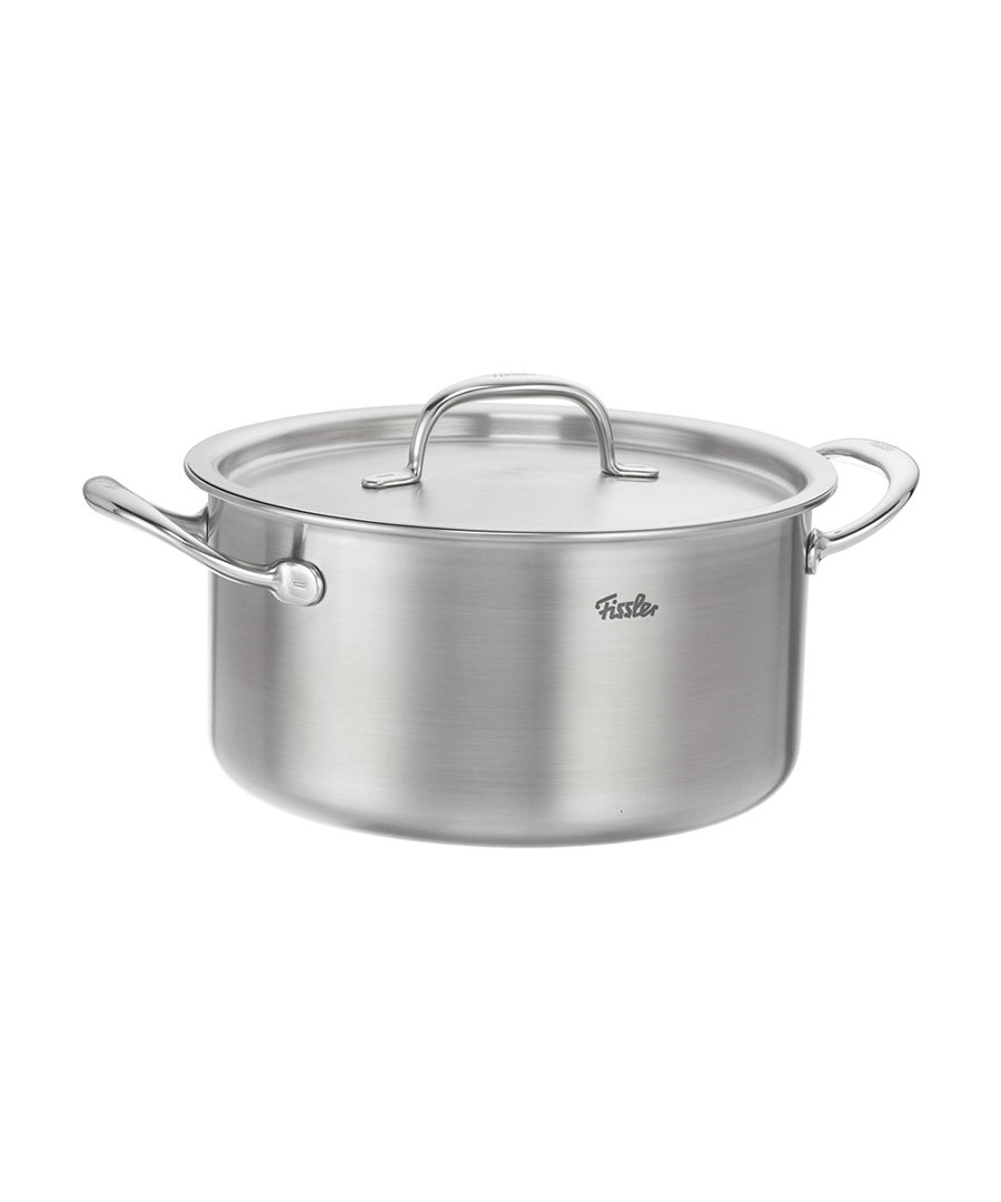 M5 Pro-Ply 5-ply Stainless Steel Stockpot, 6 Quart Fissler