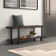 Alezzi 48" Wide Rustic Industrial Solid Wood and Metal Frame Entryway Bench With 1 Shelf