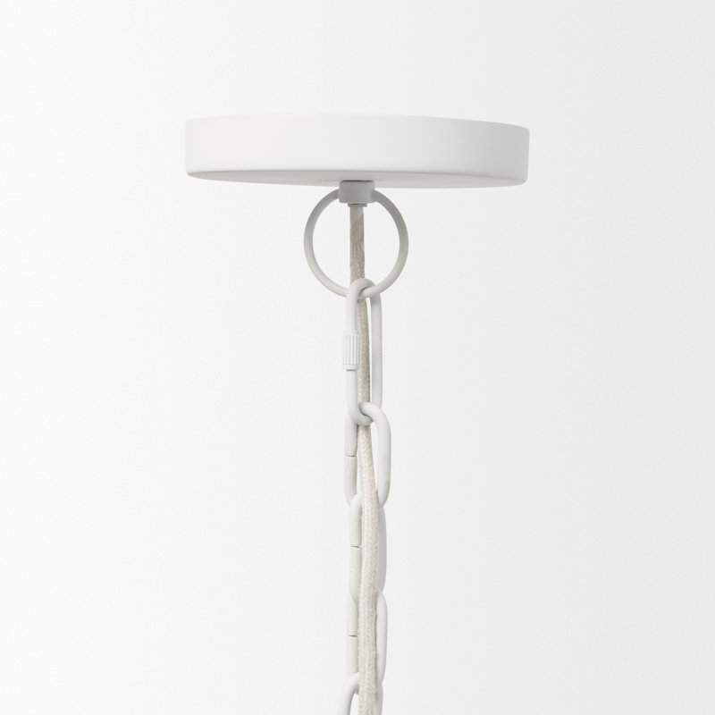 1 - Light Pendant, 17" H x 24" W x 24" D