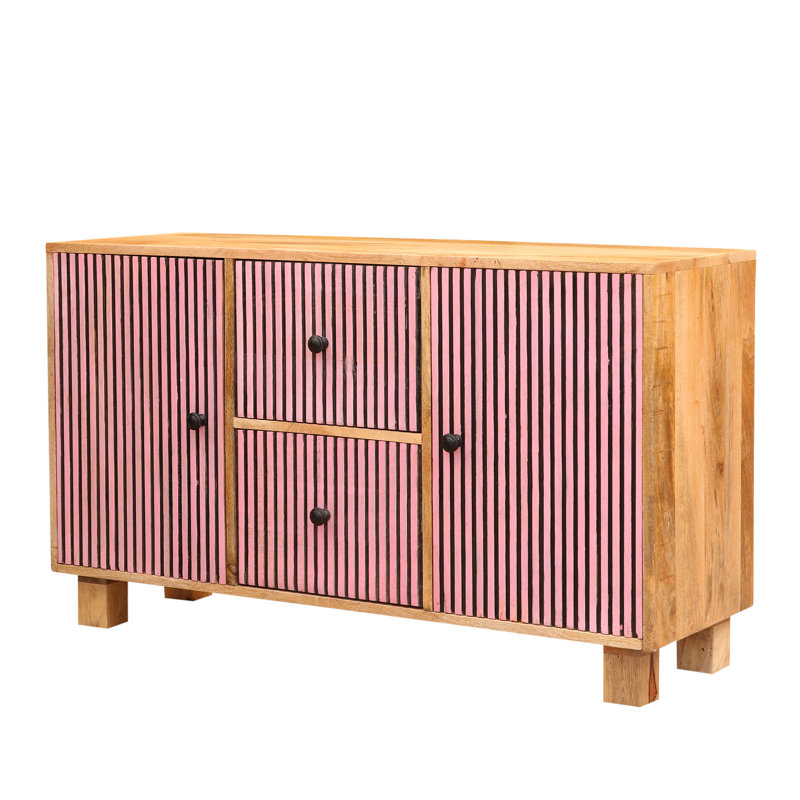 120cm Solid Wood Sideboard