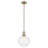 1 Light Pendant with Clear Glass-111187490-111187492-111187496