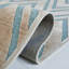 Tapis taupe / turquoise Haileymarie-20237752