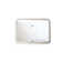 Wells Sinkware Rhythm Series 14.5'' Ceramic Rectangular Bathroom Sink with Overflow