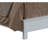 Transitional Style Full Bed In Crisp White
