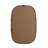 Sabine Metal Curved Oval Wall Mirror-1451160152-1451160141