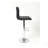 Swivel Faux Leather Adjustable Hydraulic Bar Stool, Set Of 2-107243320