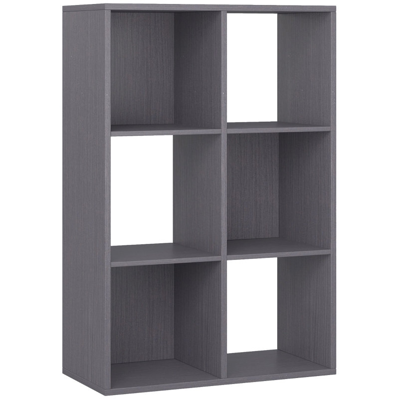 61.5 cm W Display Cabinet China Cabinet, Grey