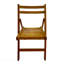 Chaise pliante en bois à lattes Furniture - couleur miel, ensemble de 4, chaise pliante, style pliable
