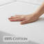 Protège-matelas ajusté hypoallergénique et imperméable , 100% coton-285747310