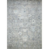 Oushak Collection, Transitional One-of-a-Kind Rectangle 6'4" X 8'11" Hand Knotted Area Rug