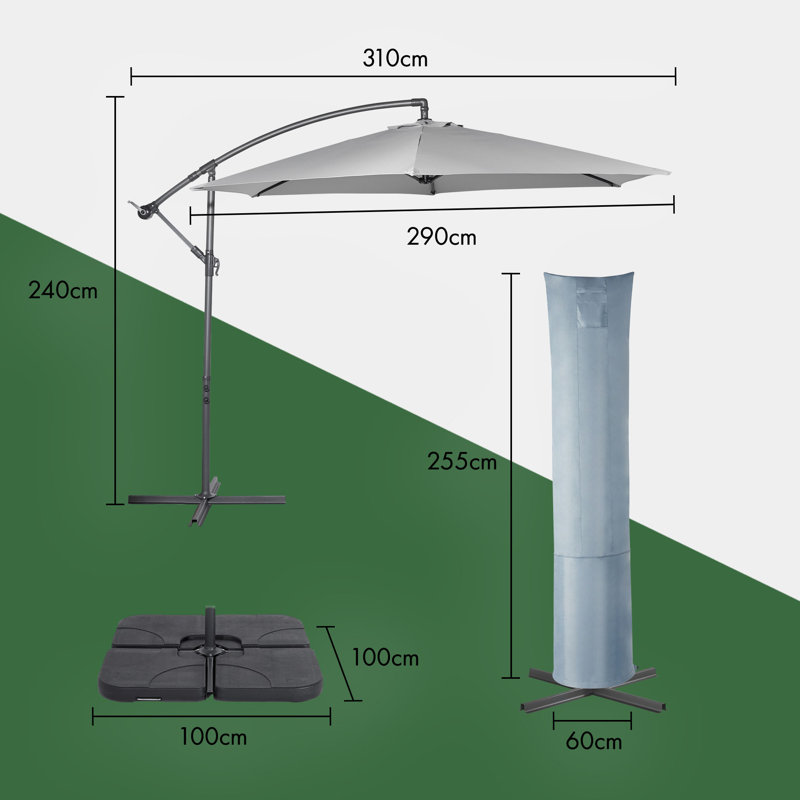 300cm Cantilever Parasol