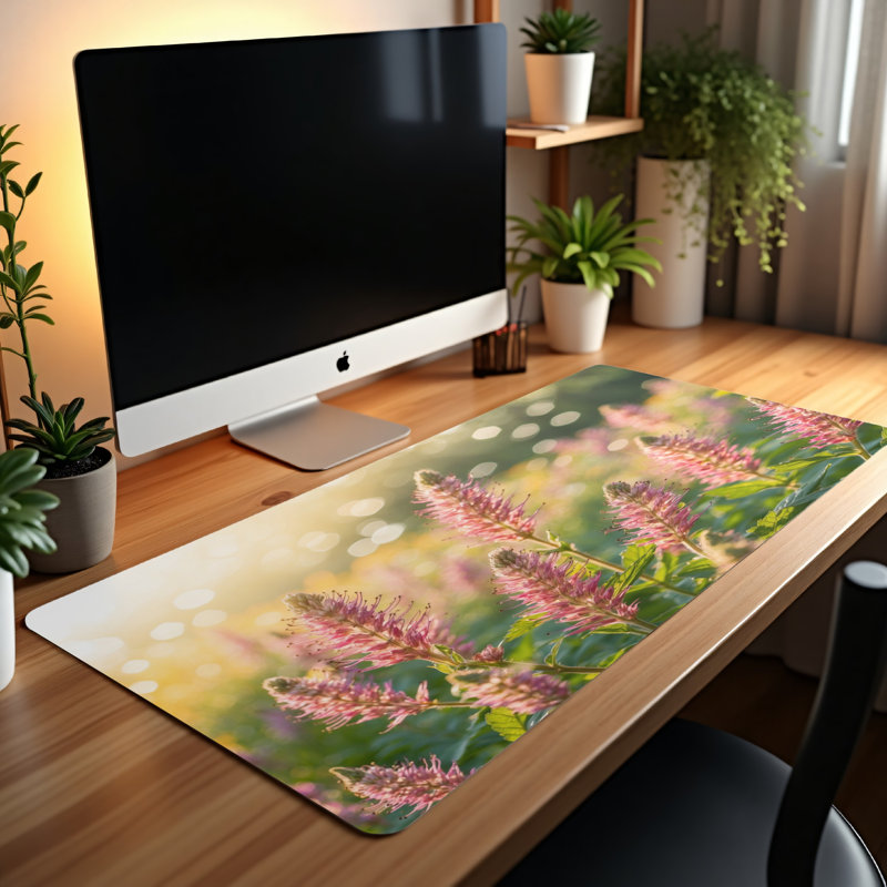 Polyester Desk Pad, 31.5x15.5