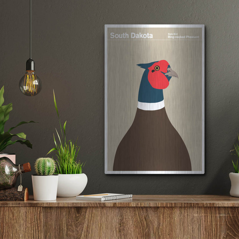 " State Posters 19 " by Print Collection, 16" H x 12" W