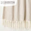 Faux Mohair Throw - Soft Fringed Blanket-1427906552