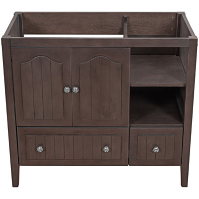 35.04 " Single Bathroom Vanity Base