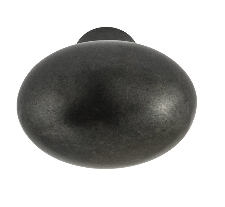 Aspen 1-1/16" Dark Bronze Egg Knob, Dark Bronze