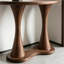 Console en bois massif de style médiéval-129845899