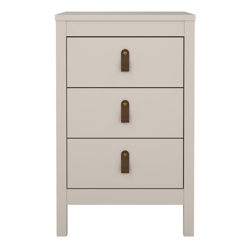 Ruaridh 43.8cm W Plywood / Laminate Board Bedside Table