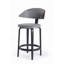 Fila Upholstered Stool with Solid Wood Frame-1128834859